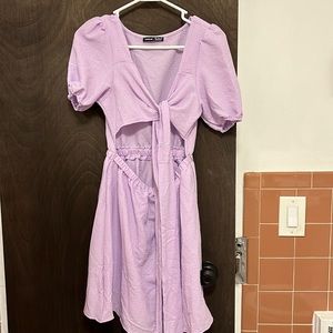 Size 4 purple dress never worn